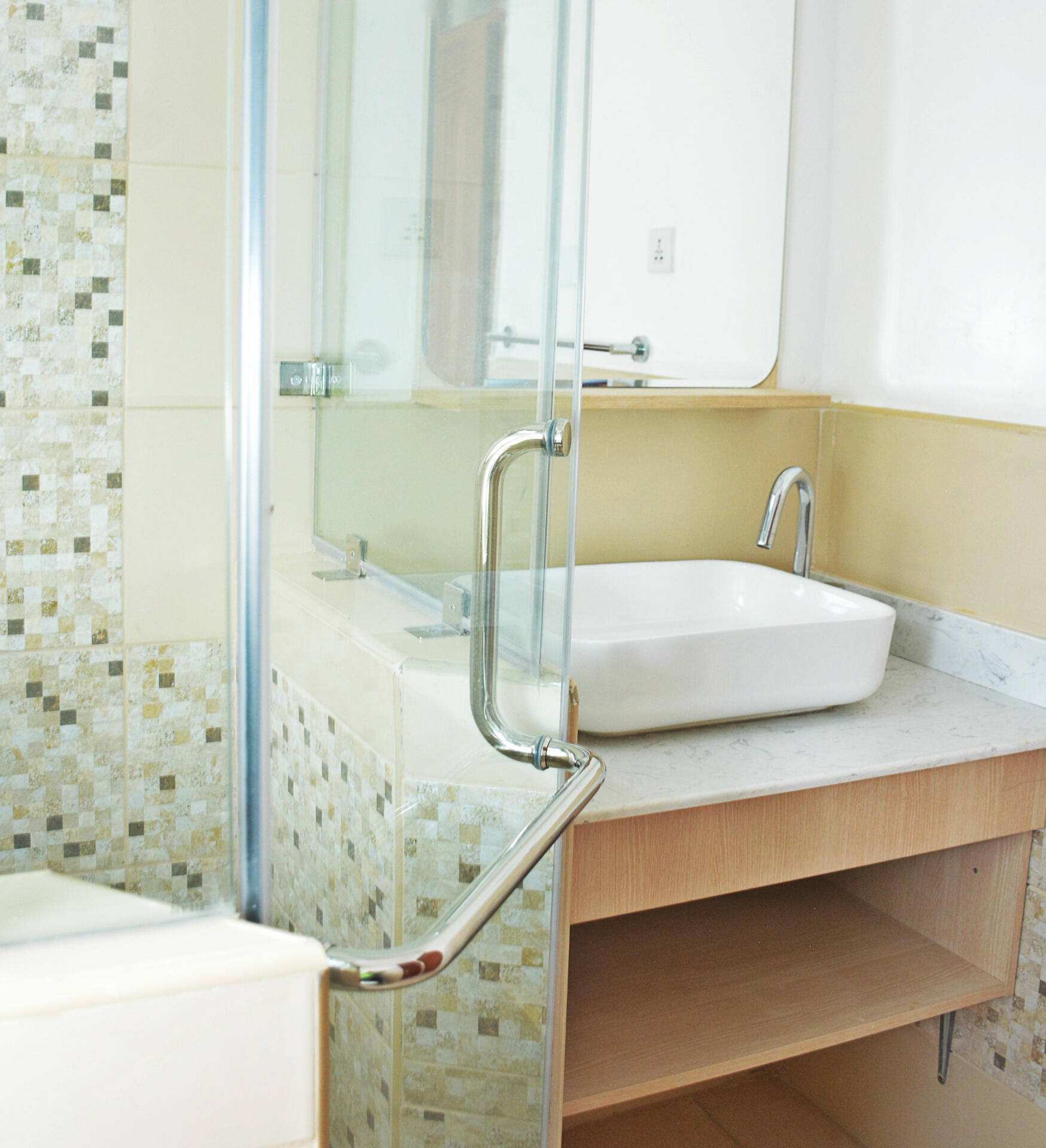 Custom bathroom cabinetry