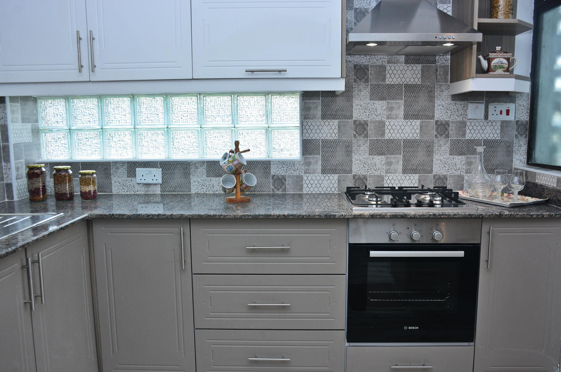 Two tone kitchen, Nairobi